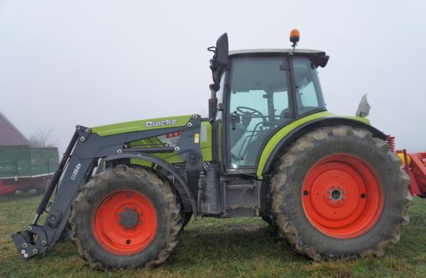 Traktor - Claas - Arion 430, 2011, ca 3.900 timmar, med Ålö Q56 frontlastare