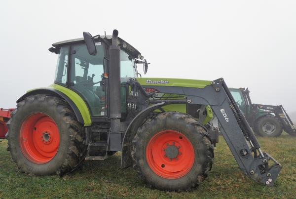 Traktor - Claas - Arion 430, 2011, ca 3.900 timmar, med Ålö Q56 frontlastare